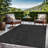 Broadwater Dark Gray Indoor / Outdoor Rug-1866727084