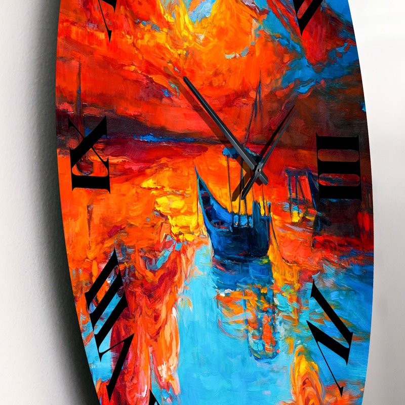 Horloge murale nautique et côtière, Petit
