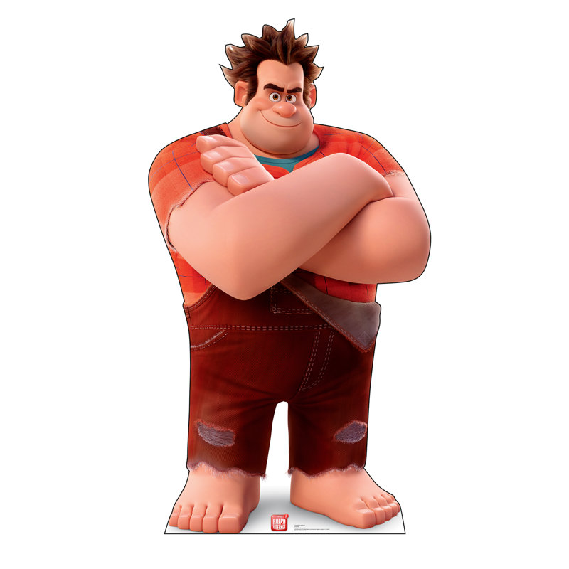 76'' Disney Wreck-It-Ralph Cardboard Standup Decor
