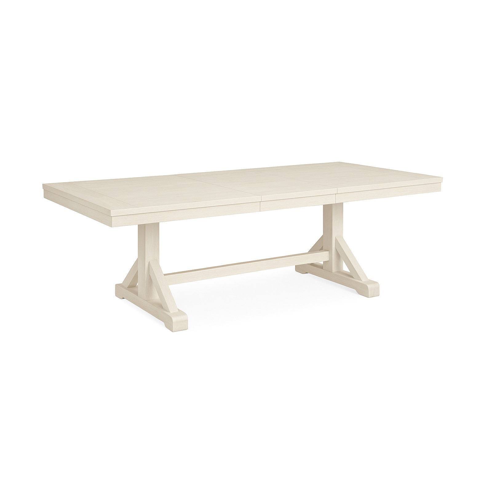 Hues 40'' Extendable Dining Table, Bisque