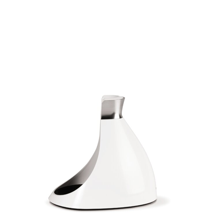 Simplehuman Toilet Plunger with Dome-Shaped Cover & Magnetic Collar