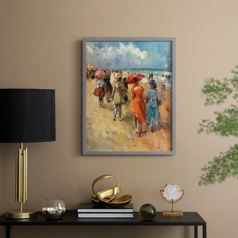 WOMEN Series DCXV - reproduction encadrée de qualité supérieure - prête à être accrochée - aucun clou requis