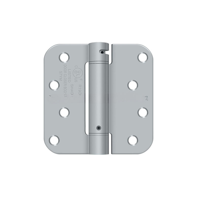 Steel Hinge, Brushed Chrome