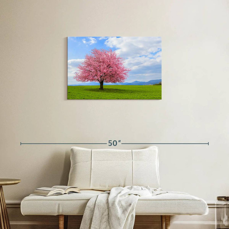 Harnek fleurissant arbre sakura, H 20 po x l 30 po