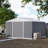 10 Ft. W X 10 Ft. D Metal Storage Shed with Frame-99313935