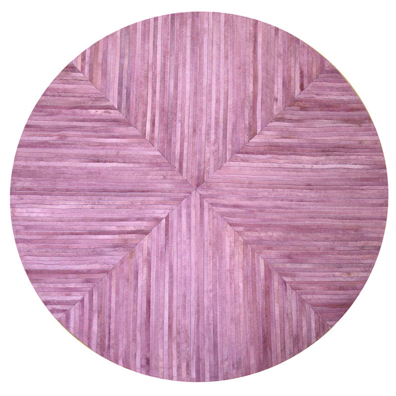 Art Hide Cowhide Area Rug in Pink