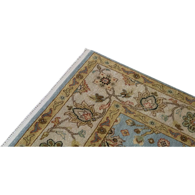 Wool Oriental Area Rug in Ivory