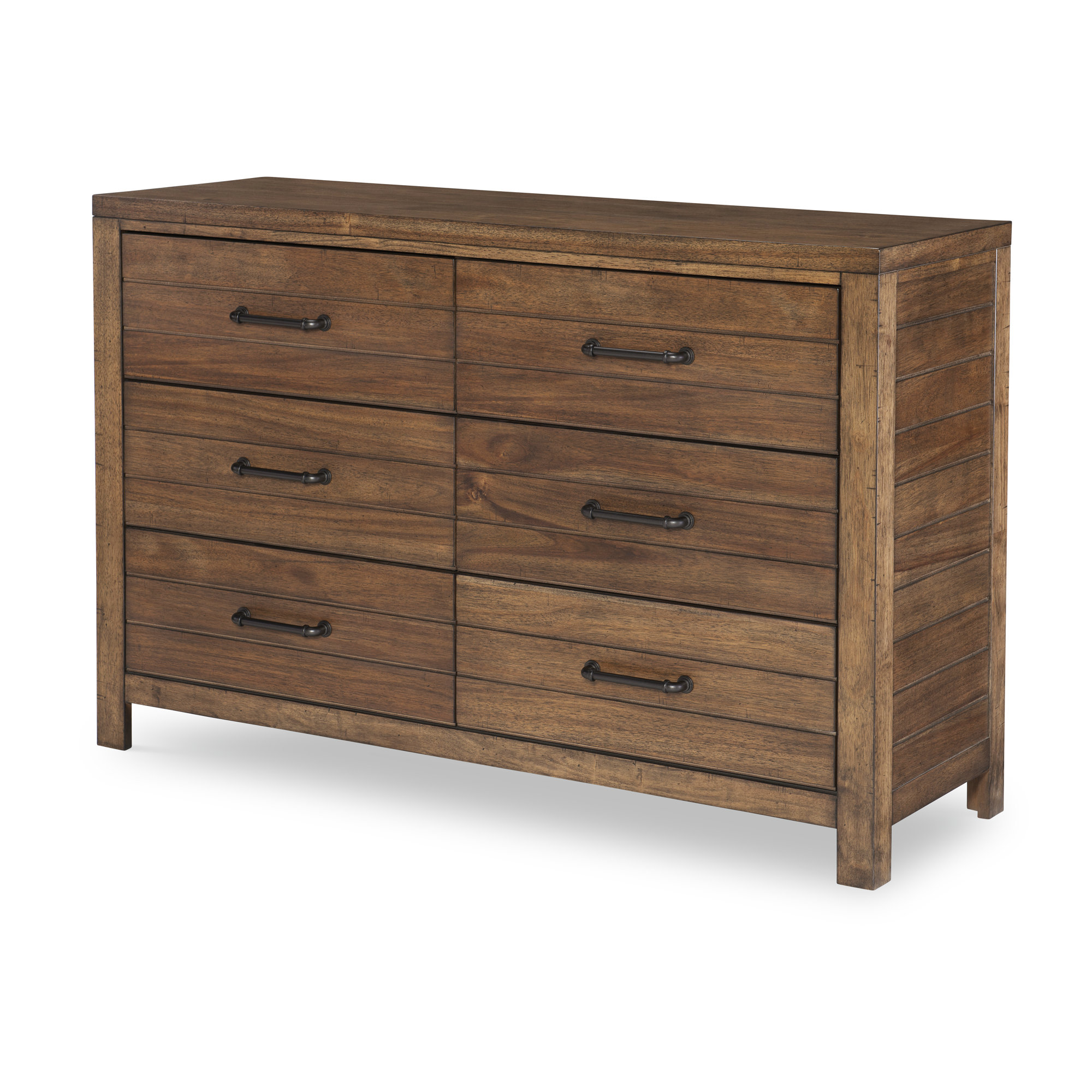 Tyson 6 Drawer 54'' W Dresser, Tree House Brown