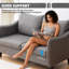 2 Seater Sofa Loveseat Couch-1306281859