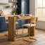 Ensemble de 2 chaises de bar en cuir PU avec table de bar à grain de bois, avec rangement, idéal pour les restaurants et les cafés-359327949