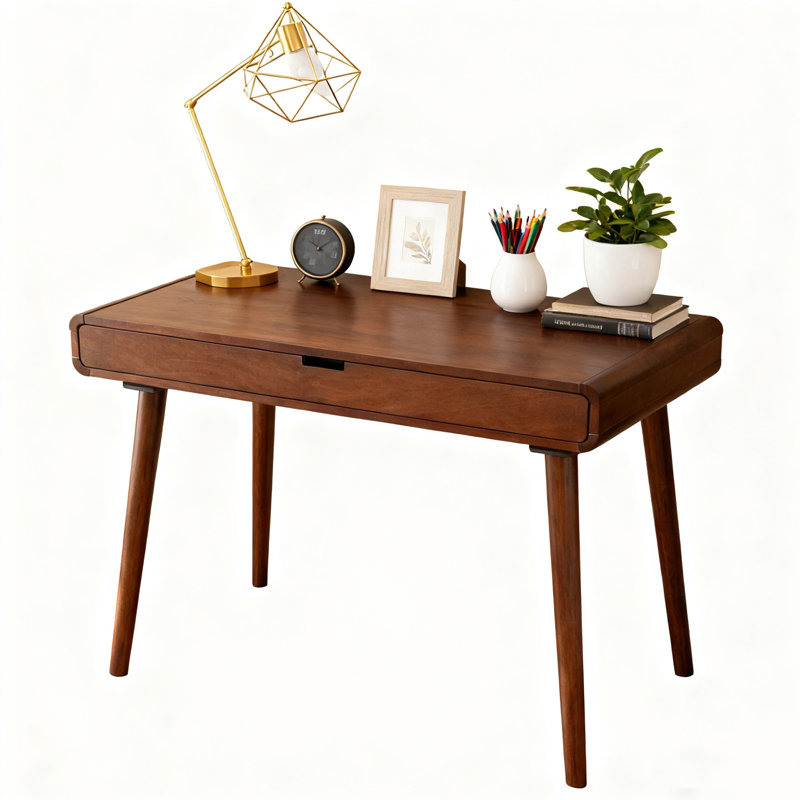 Bureau d'ordinateur avec tiroir de rangement Demci