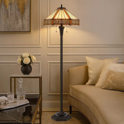Lampe sur pied 60 po Alke