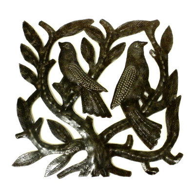 Handmade Farmhouse Landscape & Nature Wall Decor on Metal