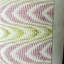 Coussin en lin brodé Thomas Collection® Wavy Beet & Citrine-128487548