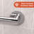 MITER 24 in. x 1.25 in. Grab Bar, ADA Compliant for Bath and Shower Safety (500 lb. Capacity) in Polished Chrome-125355670-125355673