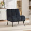 Fauteuil d'appoint rembourré capitonné sans accoudoirs-310130809