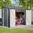 9x4 FT Outdoor Storage Shed with Lockable Door