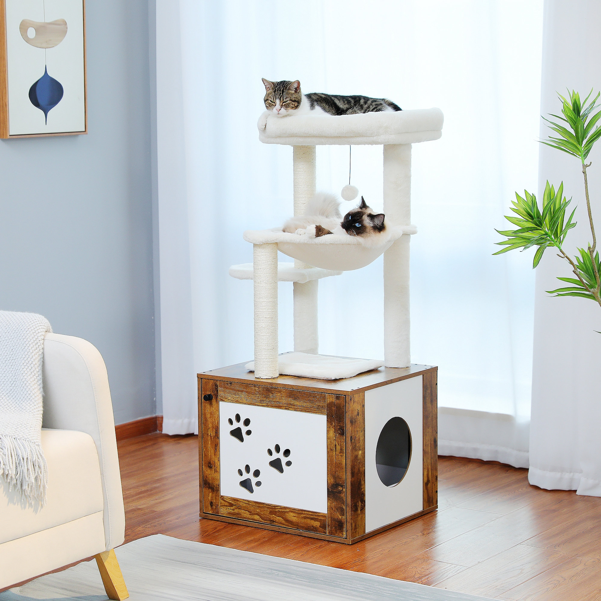 Tucker Murphy Pet™ Dylilah 24'' H Cat Tree | Wayfair