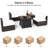 Laresha 4 - Person Patio Conversation Set with Cushions-31204075
