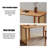 Burlywood Rectangular Solid Wood Writing desk-1545760300