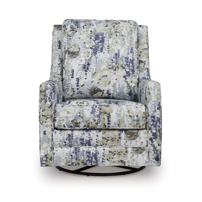 Hansgerd Swivel Glider Accent Chair