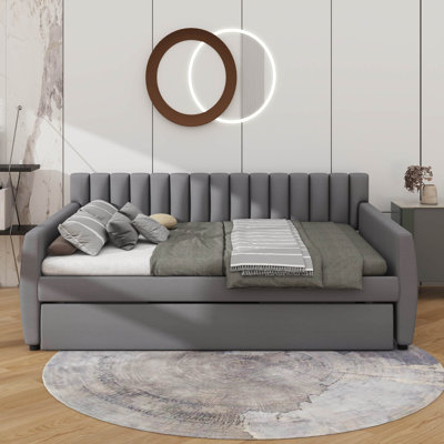 Full-Sized Daybed Including A Built-In Pull-Out Trundle