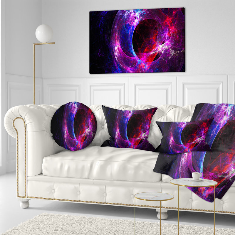 Coussin lombaire abstrait