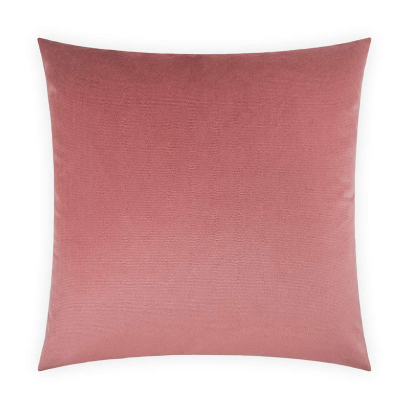 Belvedere Reversible Throw Pillow, Orchid, Square 20"