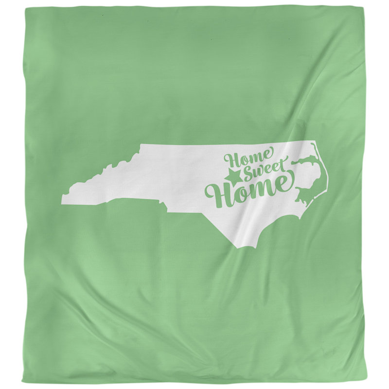 Housse de couette raleigh doux, Polyester brossé, Housse de couette pour très grand lit, Vert