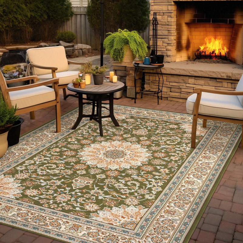 Tapis vert traditionnel Tollefson, Rectangle 2 pi x 3 pi 1 po