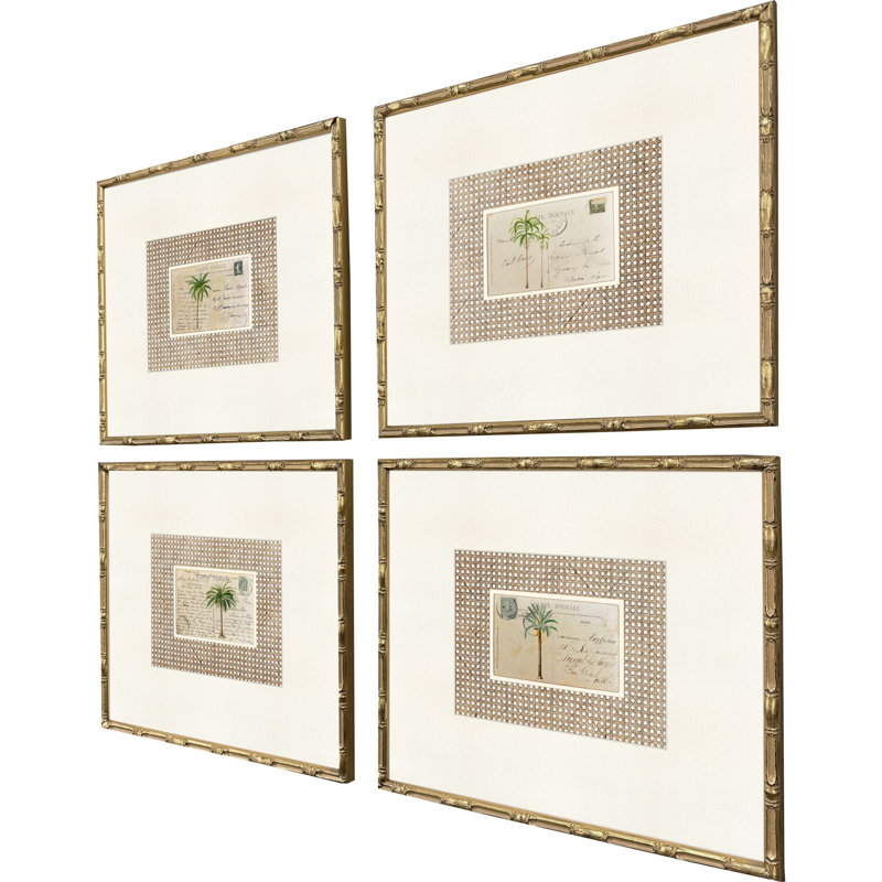 Palm Postale Framed Art