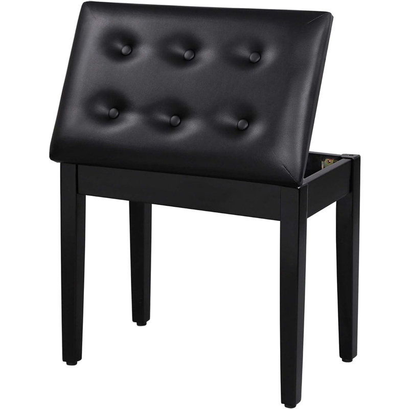 Banc de rangement en simili cuir Newsome