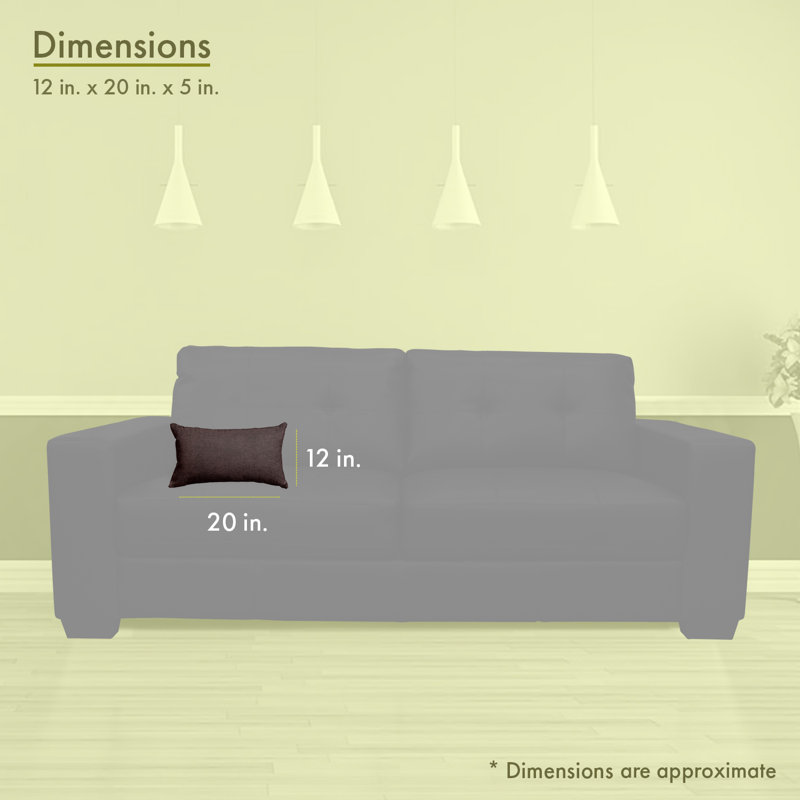 Housse et coussin rectangulaire, Tempête