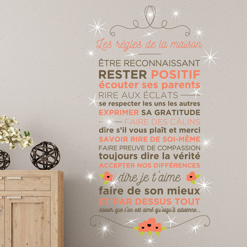 Non-Wall Damaging Wall Decal