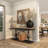 Mable Watertight Ceramic Table Vase-1497966125