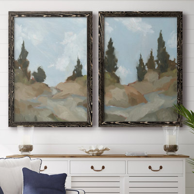 " West Fork Hiking Trail I " 2 - Pieces Painting Print