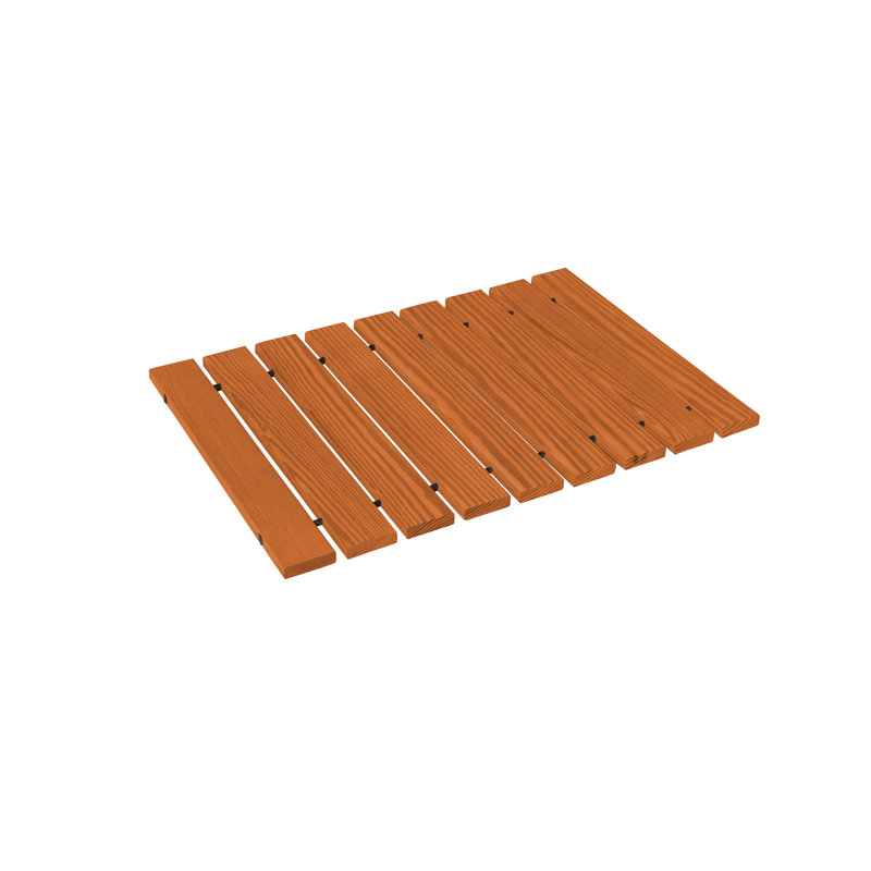 Passerelle Rejendra, Teinture cèdre, H 1 po x l 36 po x P 24 po