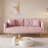 Velvet Fabric Adjustable Sofa Bed-1725061982