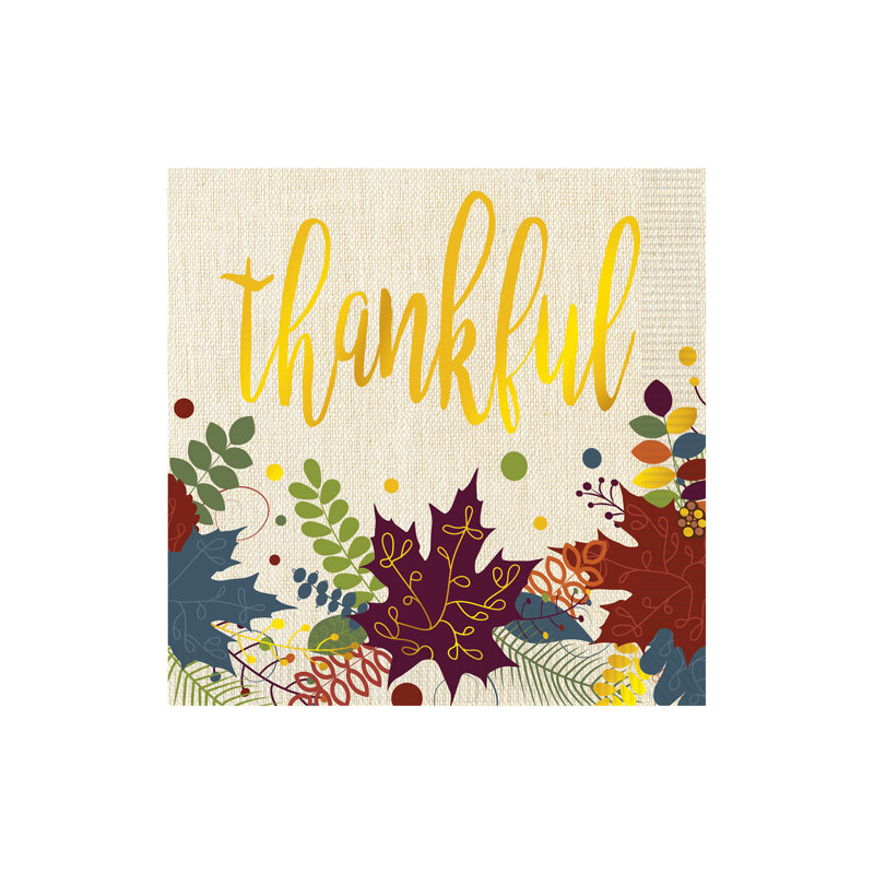 Friendsgiving Beverage Napkins