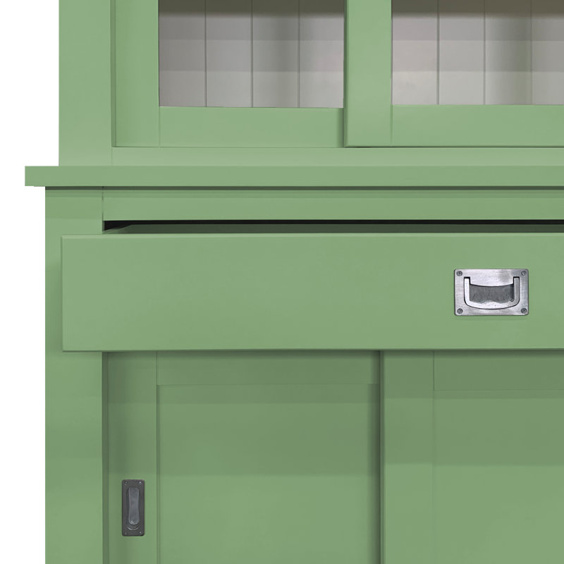 Antione Display Cabinet, Pale Green
