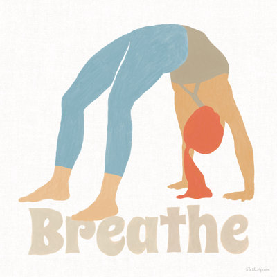 «Yoga Sesh II II» sur toile par Beth Grove