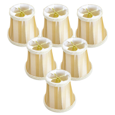 4.5'' H x 5'' W Silk Empire Lamp Shade