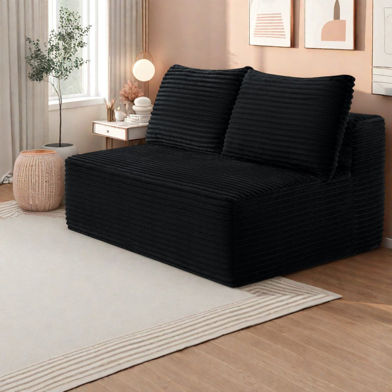 Canapés modulaires à compression, canapé moderne moelleux et compact pour la maison