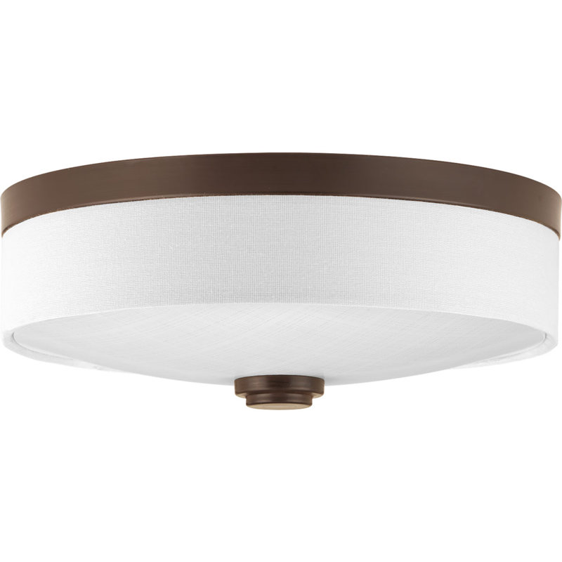 Gaurav LED Flush Mount, Antique Bronze