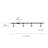 56 in. 4 -Light Linear Track Kit with and