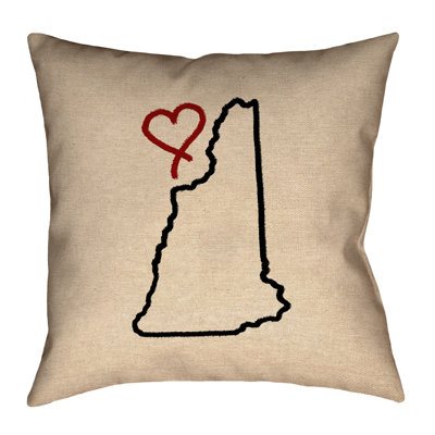 Housse de coussin / imprimé double face Katelyn Smith State Love