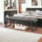Dumfries 57" Light Upholstered Faux Leather Bench-1541896513