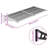 Vidaxl Door Canopy Black And Transparent Polycarbonate-102412409