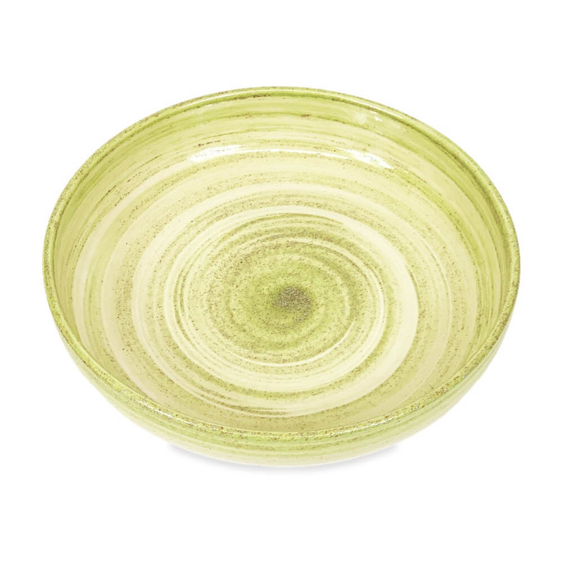 Pastel Beach - Large Bowl, Green