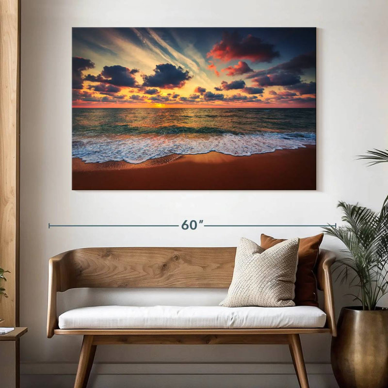 Gillard Summer Sunset Sky, H 34 po x l 51 po